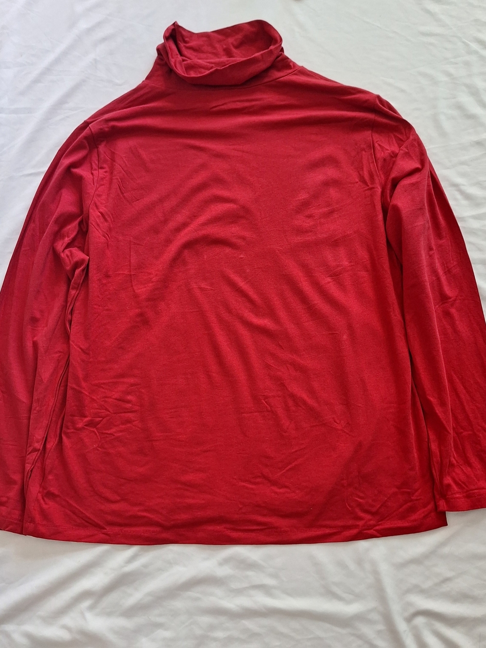 Time And Tru Women's Red Turtleneck XXXL (22) - Picture 2 of 6